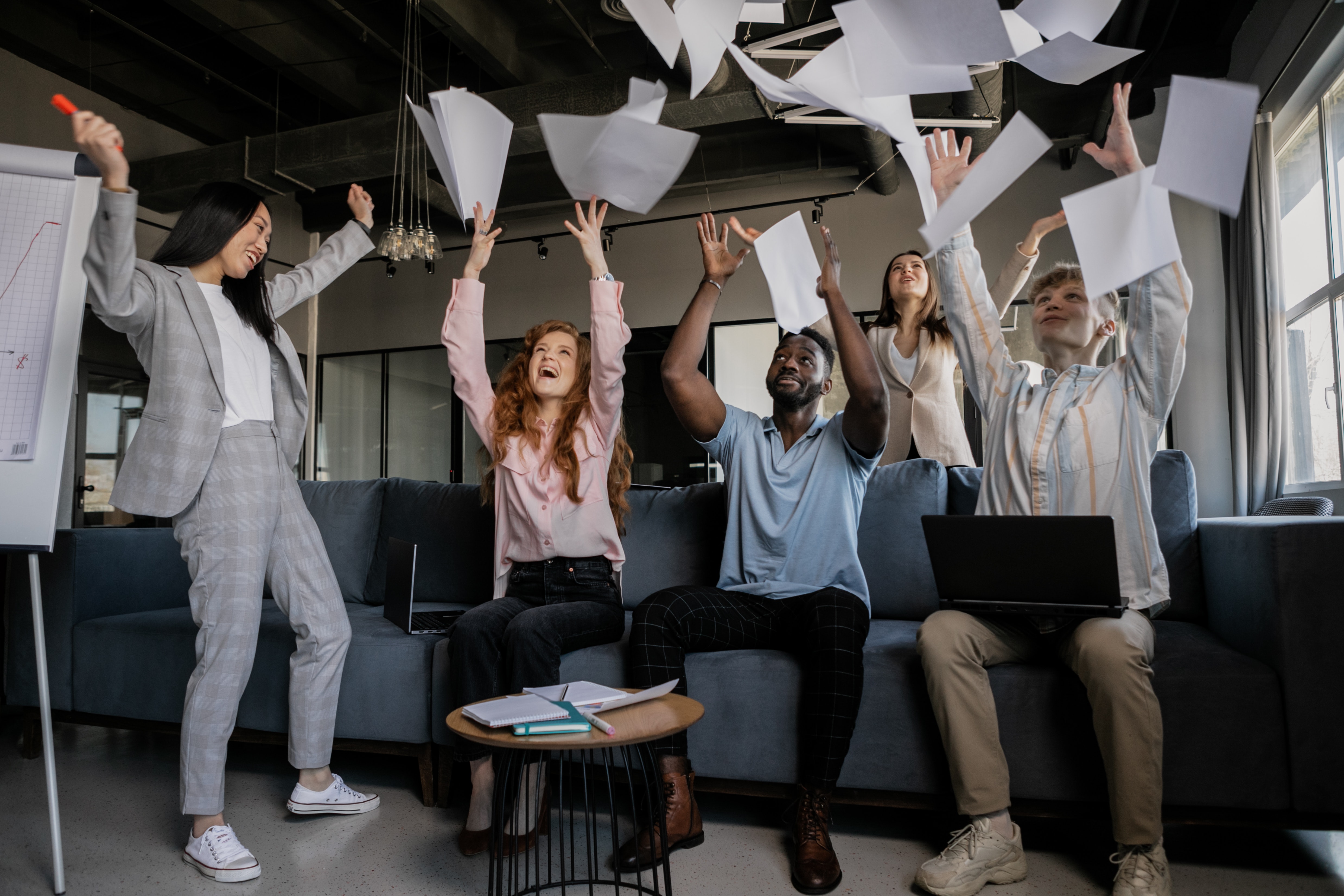 Workplace celebration of success - continuous Improvement