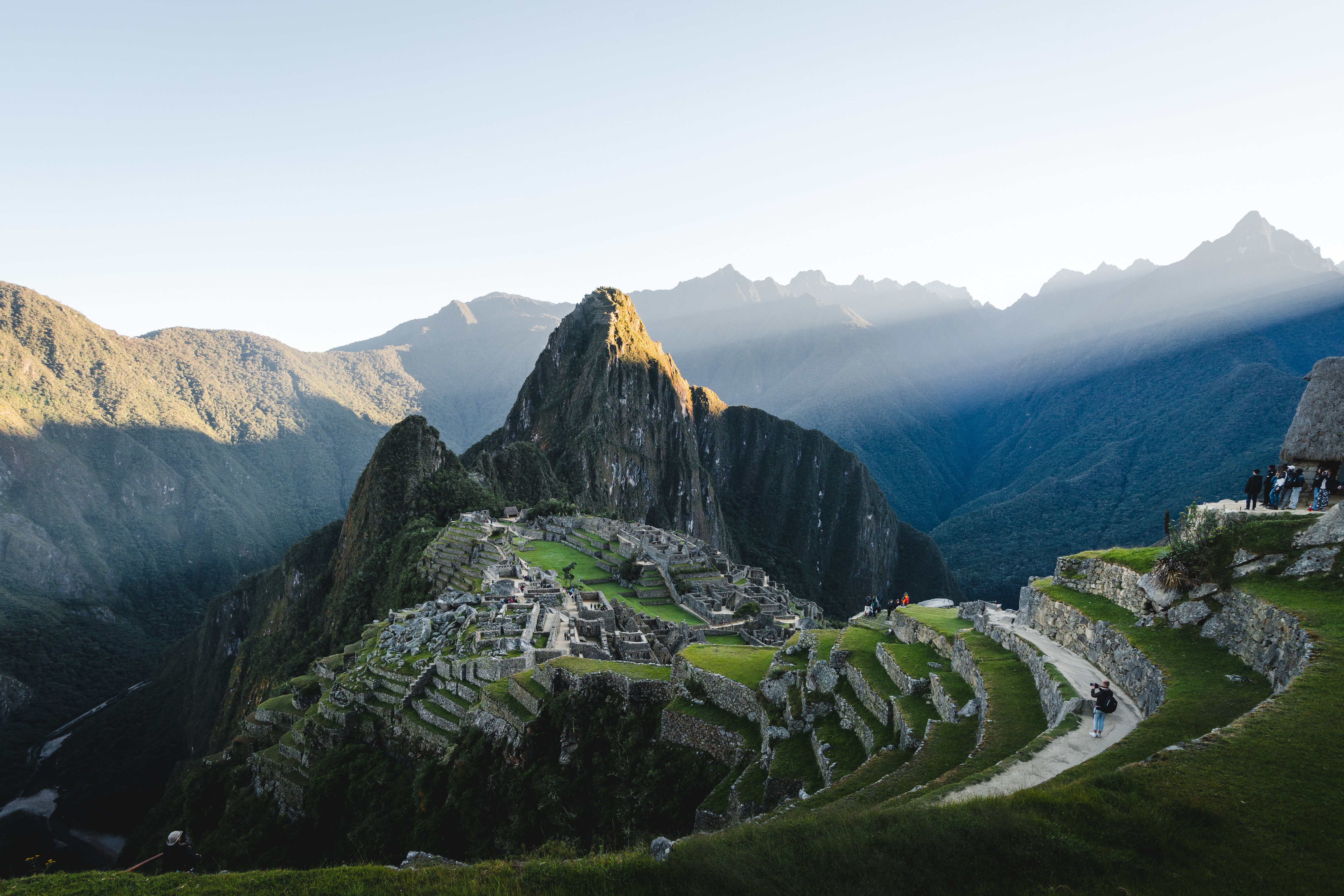 Standing on a Mountain